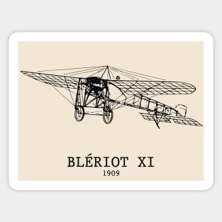 Blériot XI 1909 Aircraft Sticker